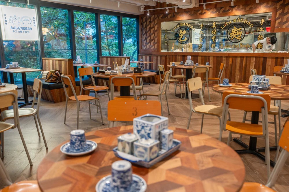 lulu BAOBAO restaurant interior